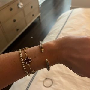 David Yurman Pearl Bangle